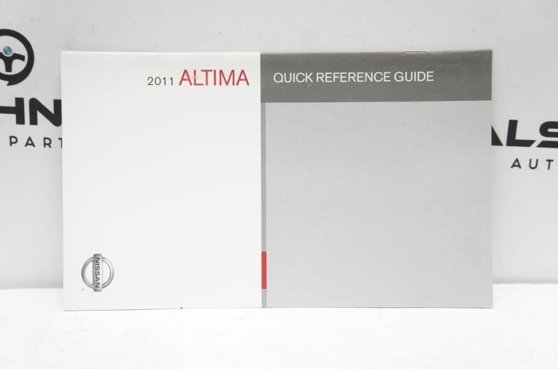 *READ* 2011 Nissan Altima Owner's Manual - Alshned Auto Parts