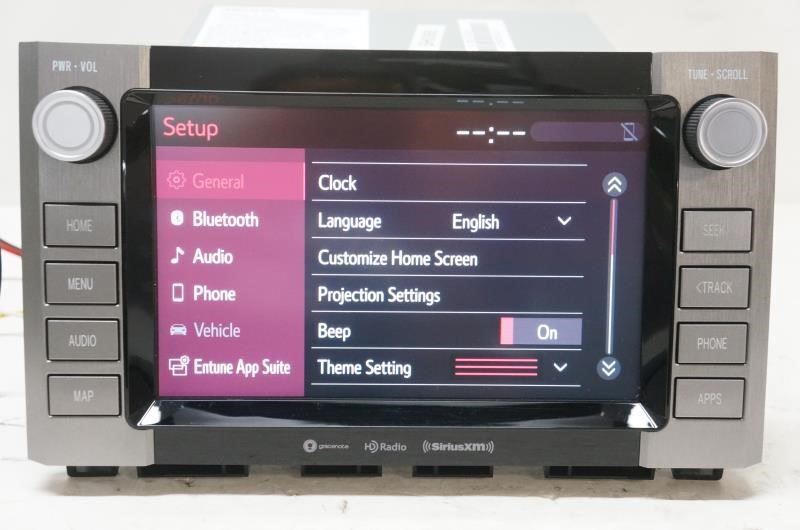 2020-2021 Toyota Tundra OEM 86140-0C350 Radio Gracenote CD Player AM FM - Alshned Auto Parts