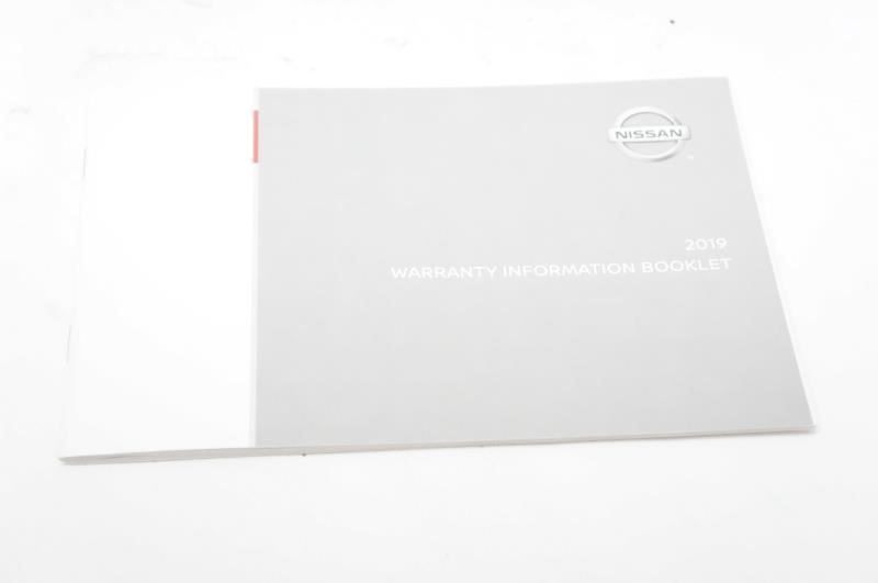 2019 Nissan Rogue Sport Owner's Manual Book Set with Case - Alshned Auto Parts