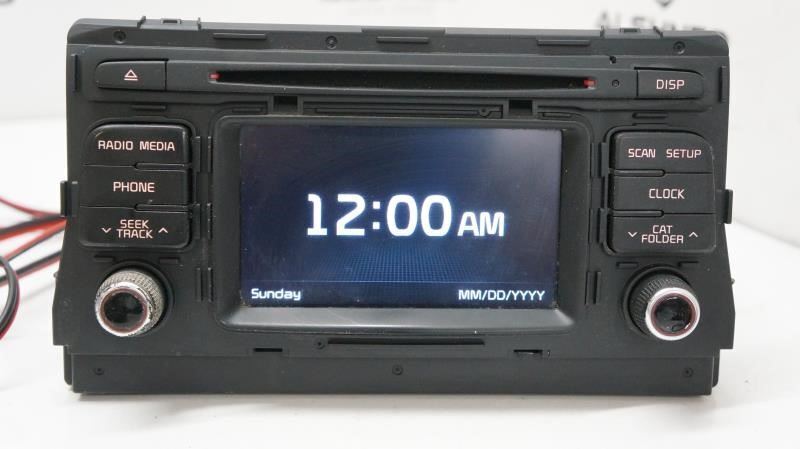 2016-2018 Kia Optima AM FM CD MP3 Radio Receiver 96180-D5100WK OEM - Alshned Auto Parts