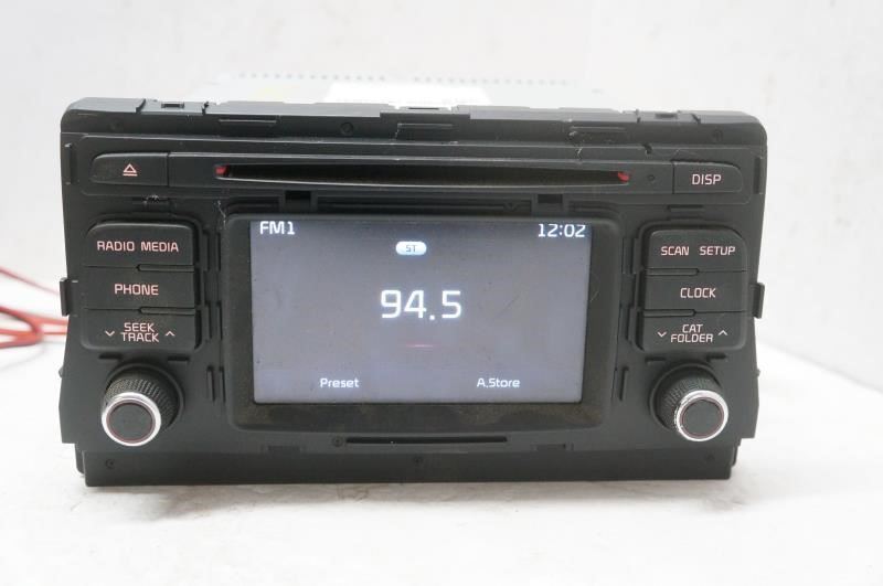 2016-2018 Kia Optima AM FM CD MP3 Radio Receiver 96180-A8150WK OEM - Alshned Auto Parts