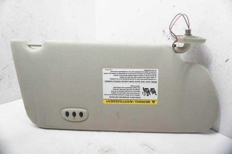 2009-2012 Ford Flex Driver Left Sun Visor Beige 8A8Z-7404105-BA OEM - Alshned Auto Parts