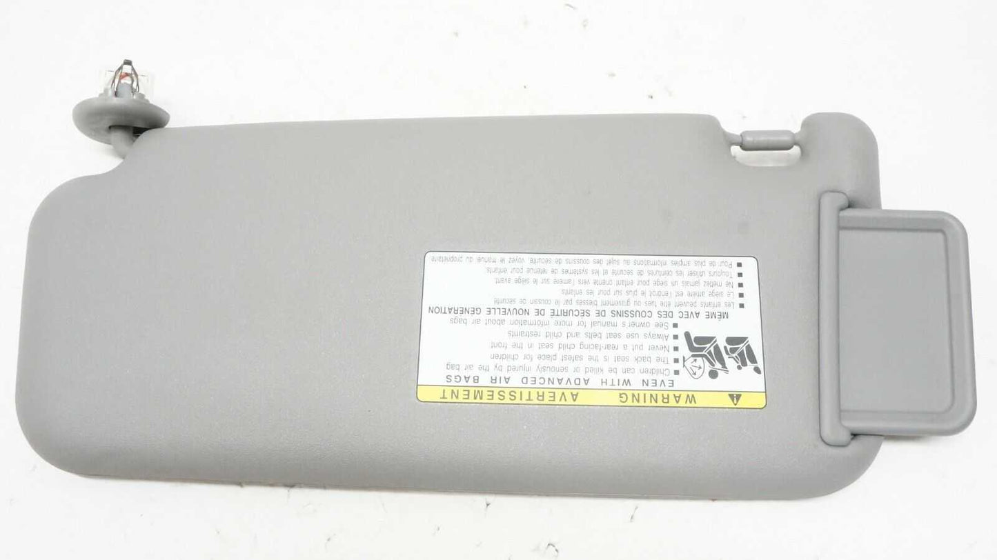 06-12 Toyota RAV4 Passenger Right Sun Visor (Gray) OEM 74310-42461-B2 - Alshned Auto Parts