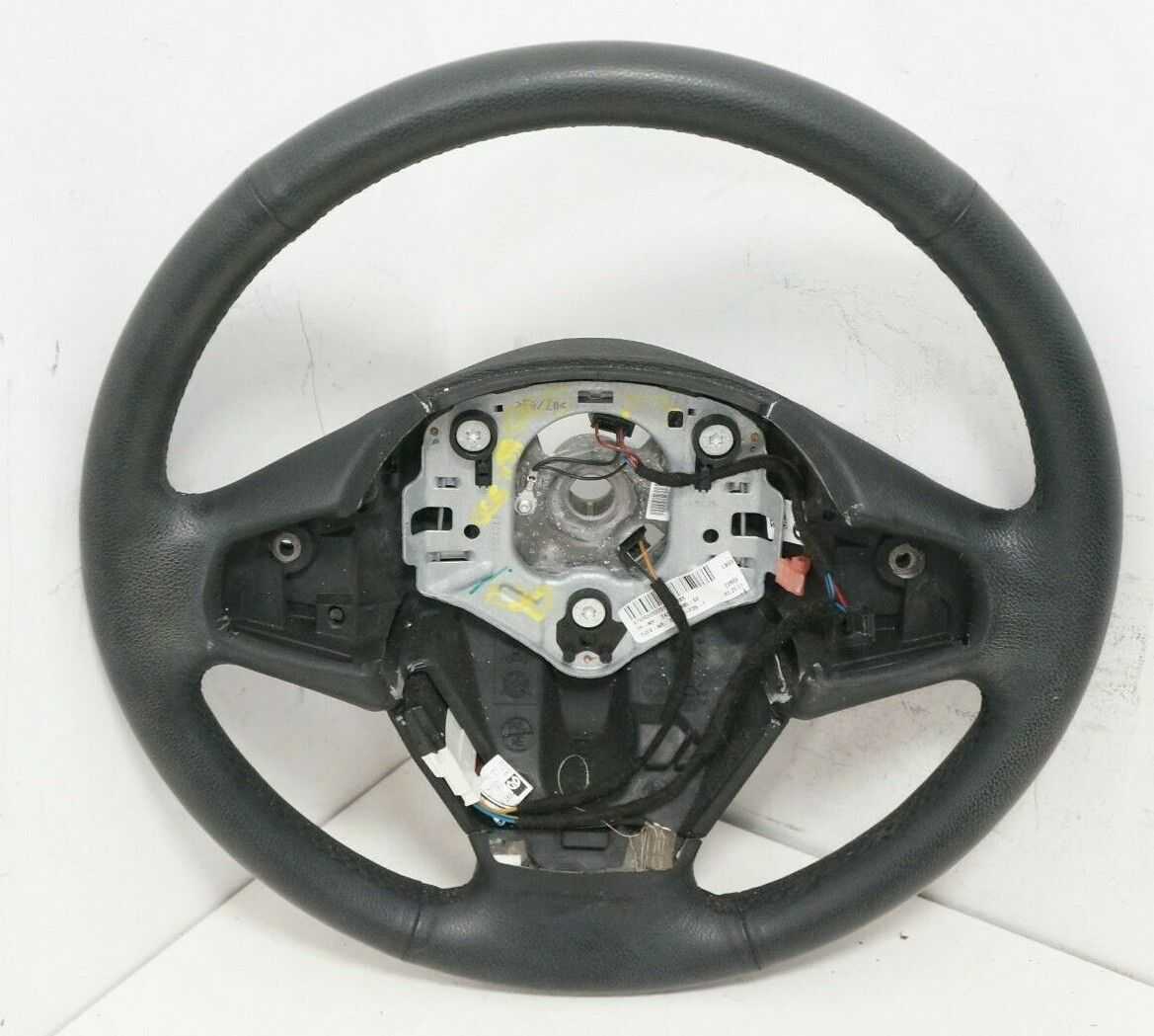 2011-2015 BMW X3 Steering Wheel Black Leather 2435376385-02 OEM - Alshned Auto Parts