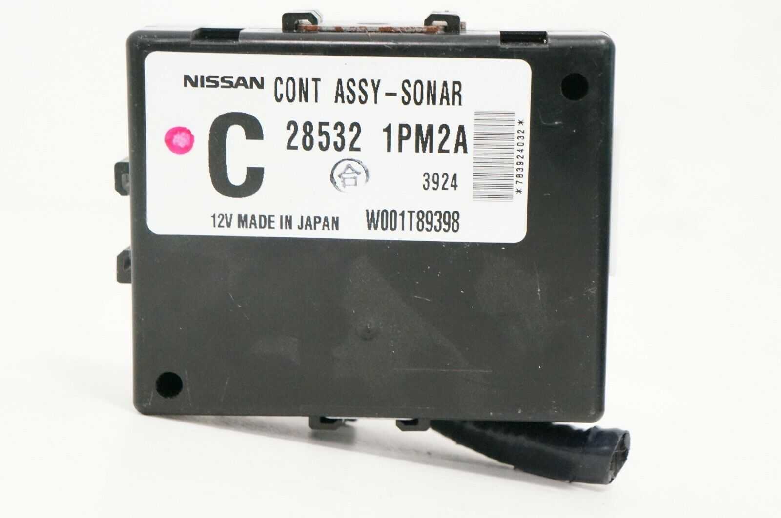 2011-2018 infiniti m37 q70 oem center dash sonar control module 28532 1pm2a oem - Alshned Auto Parts