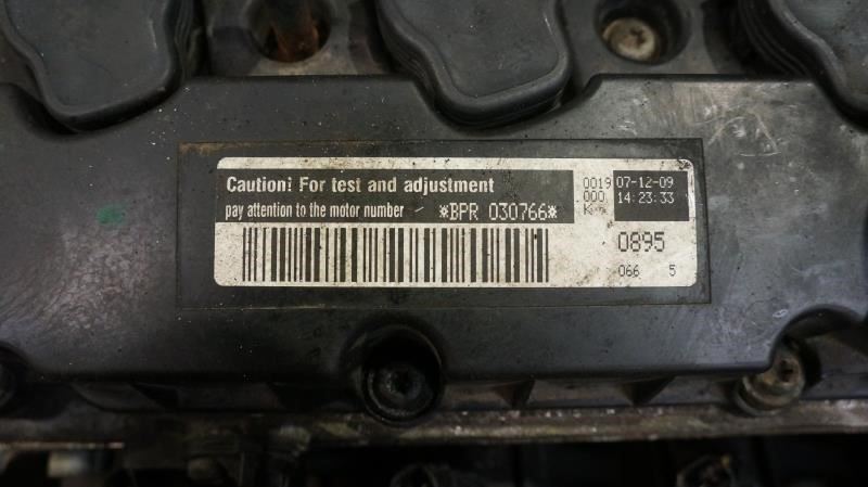 2006-2010 VW BEETLE Engine 2.5L VIN F 5th Digit 81K 07K-103-063-F - Alshned Auto Parts