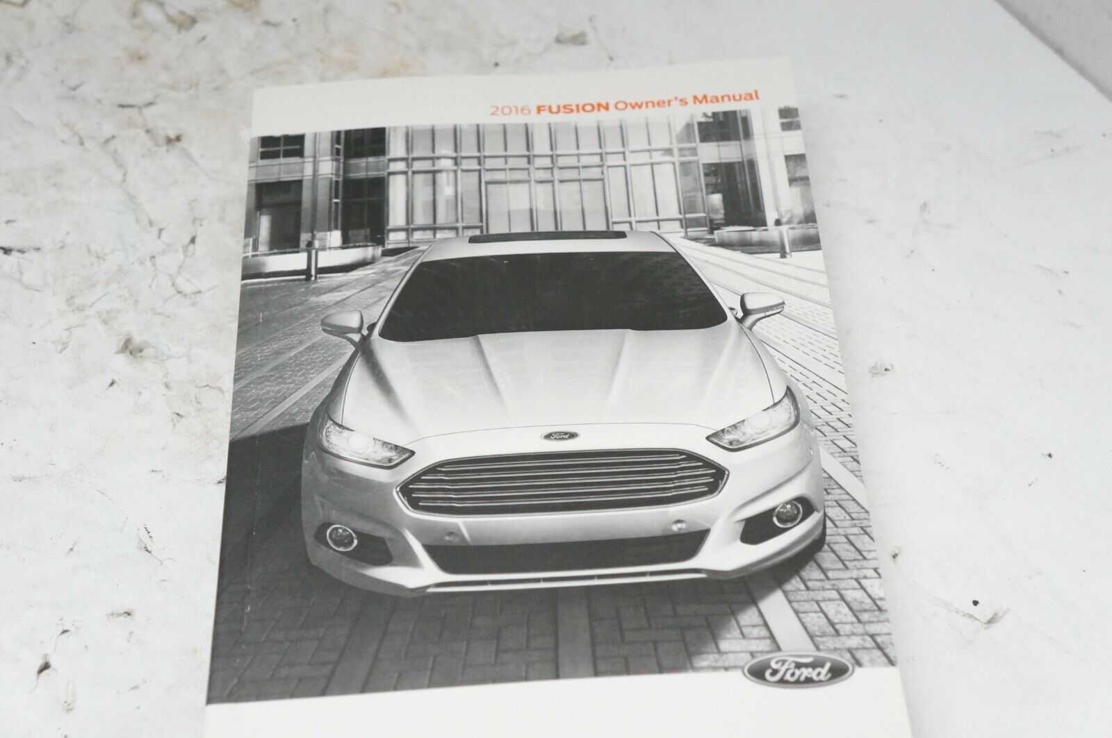 2016 Ford Fusion Owner's Manual & Warranty Guide with Case - Alshned Auto Parts