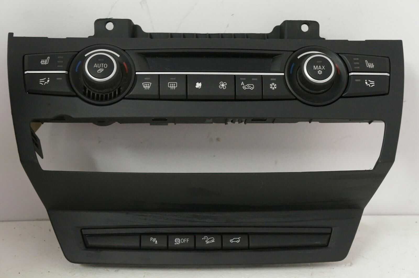 07-13 BMW X5 A/C Heater Climate Temperature Control Faceplate 114191 10 DE OEM - Alshned Auto Parts