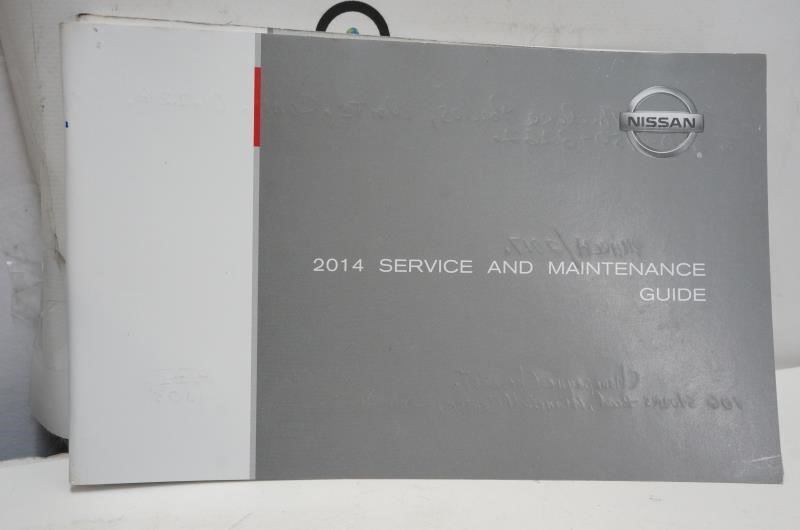 2014 Nissan Versa Owner's Manual with case - Alshned Auto Parts