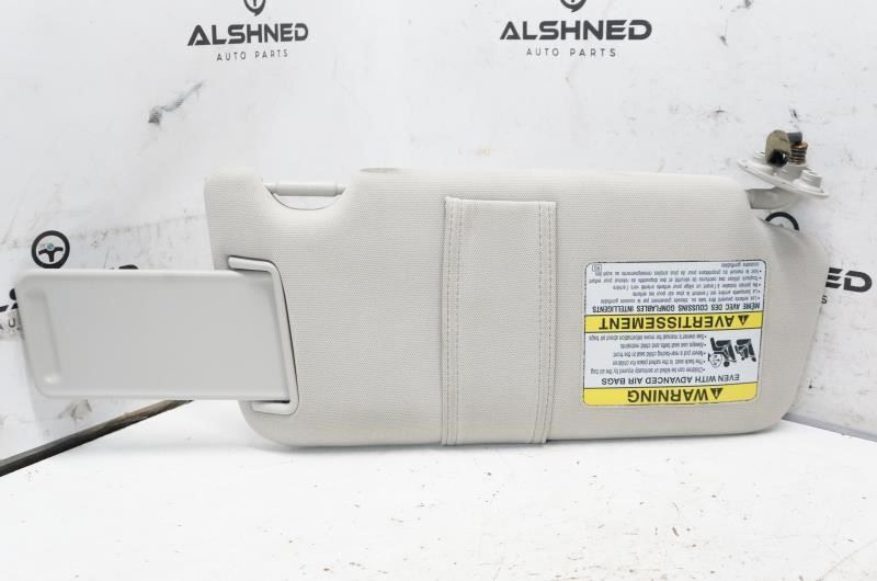 2012 Subaru Legacy or Outback Left Driver Sun Visor Cloth 92011AJ08AME - Alshned Auto Parts