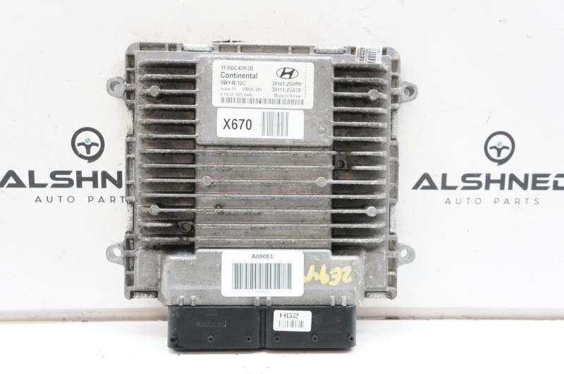 2011 Hyundai Sonata Engine Computer Control Module ECU ECM 39101-2G670 OEM - Alshned Auto Parts