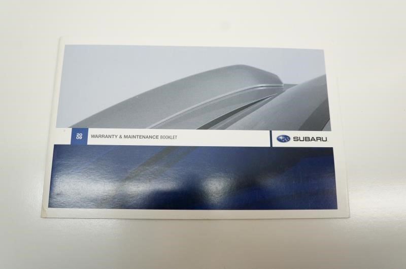 2009 Subaru Legacy Outback Owner's Manual Book Case MSA5M0904A OEM - Alshned Auto Parts