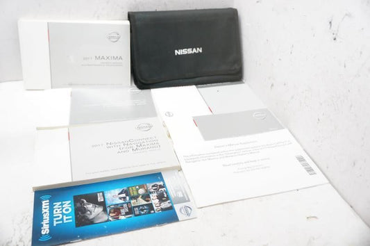 2017 Nissan Maxima Owner's Manual Book Set with Case - Alshned Auto Parts