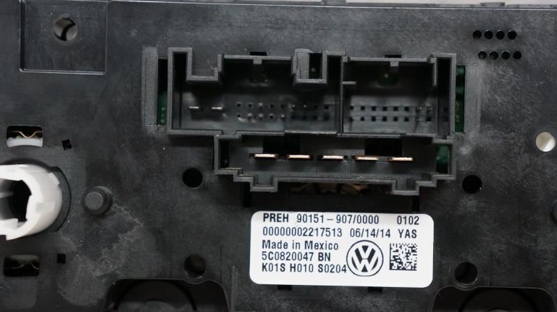 14 Volkswagen Jetta Temperature Control Switch OEM  1K0820047JTWHS - Alshned Auto Parts