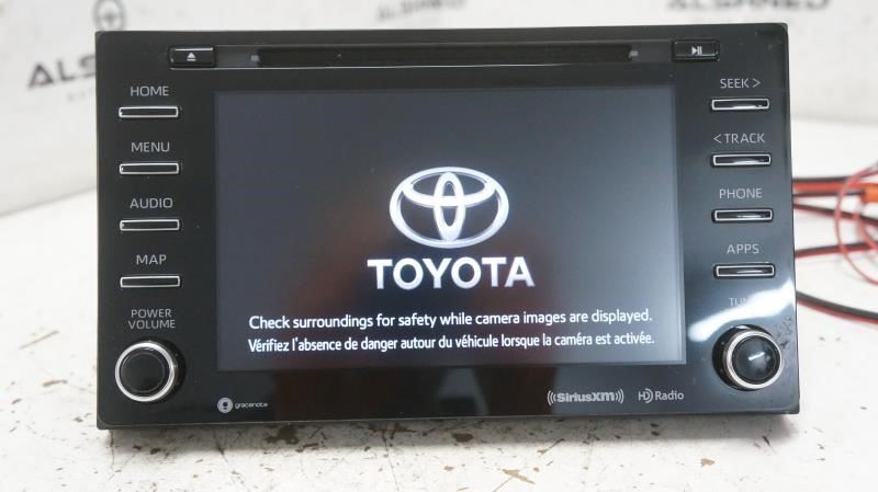 2020 Toyota Sienna AM FM CD MP3 Radio Receiver Display Screen 86140-08170 OEM - Alshned Auto Parts