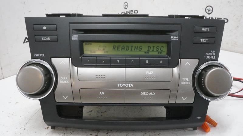 2008-2010 Toyota Highlander AM FM CD MP3 Radio Receiver 86120-48E40-C0 OEM - Alshned Auto Parts