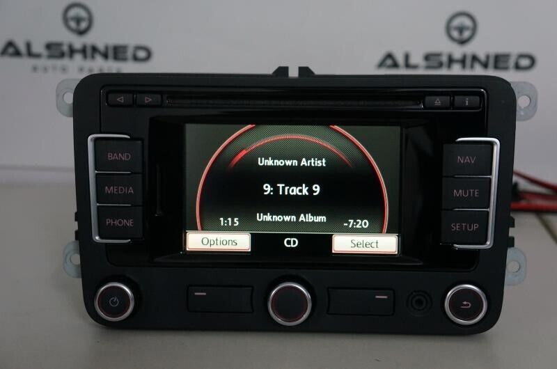 11 Volkswagen Golf GTI Navigation CD Player Radio  Display 1K0-035-274B - Alshned Auto Parts