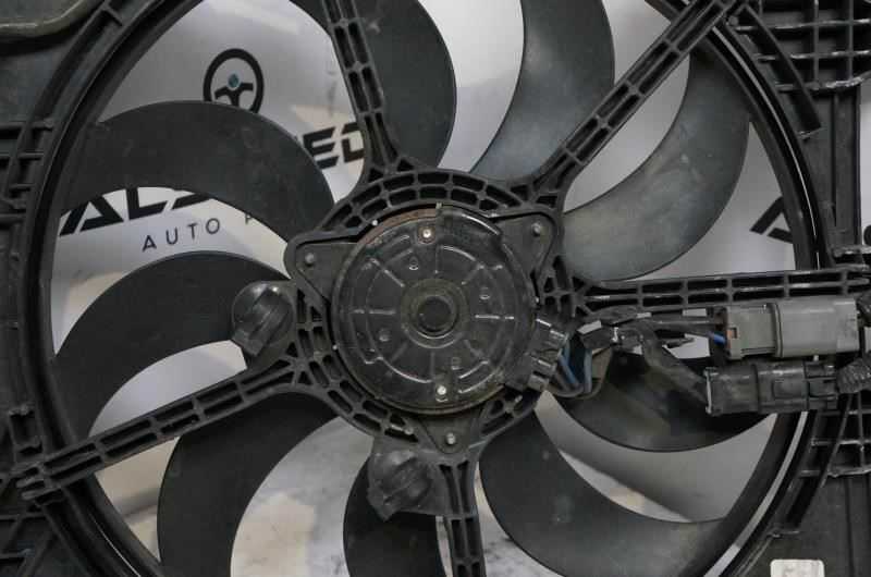 2012 Nissan Versa S 1.6L Radiator Cooling Fan Motor Assembly 214033AB3A OEM Alshned Auto Parts