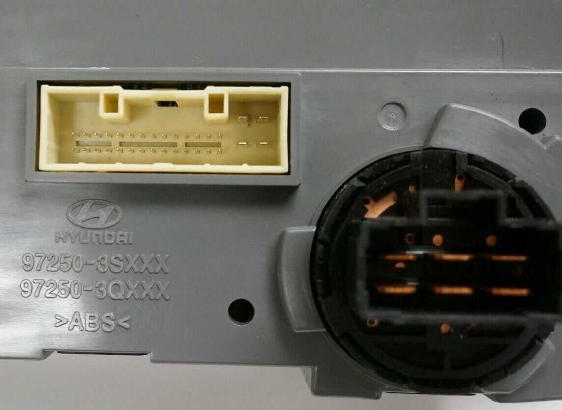 11 Hyundai Sonata Manual Heater Climate AC Temperature Control OEM 97250-3Q000 - Alshned Auto Parts