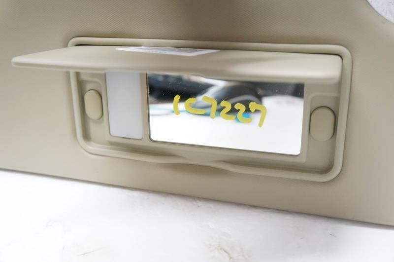 2013-2015 Acura ILX Passenger Right Sun Visor Beige 83230-TX6-A81ZA OEM - Alshned Auto Parts