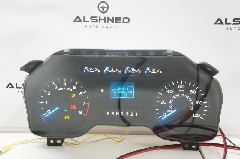 2016 Ford F-150 Speedometer Instrument Cluster 92k Miles GL3T-10849-AAC OEM - Alshned Auto Parts