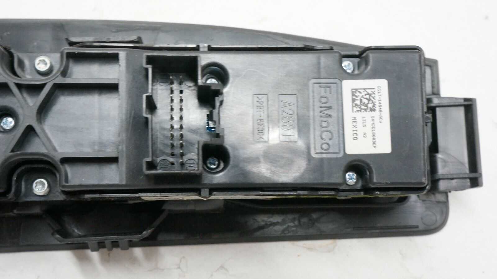 13-16 Ford Taurus Driver Left Side Master Window Switch OEM DG13-14B133-AF3JA6 - Alshned Auto Parts