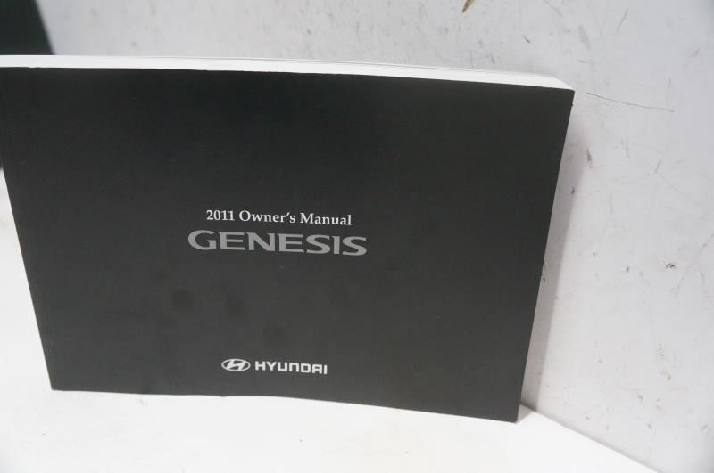 2011 Hyundai Genesis Owner's Manual Book Set with Case - Alshned Auto Parts