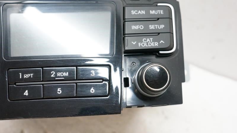 11-12 Hyundai Sonata AM/FM CD MP3 AUX XM Radio OEM 961803Q0014X - Alshned Auto Parts