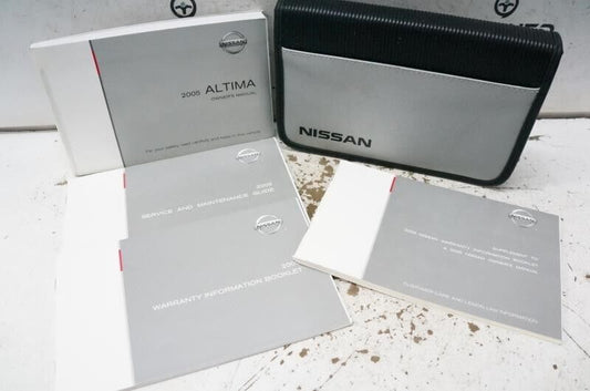 2005 Nissan Altima Owner's Manual Book OM5E-0L31U2 OEM - Alshned Auto Parts