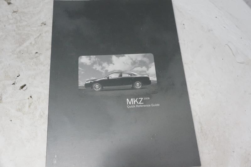 2008 Lincoln MKZ Owner's Guide Book Set with Case - Alshned Auto Parts