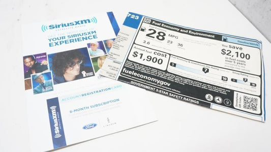 2013 Ford Fusion Owner's Manual Book Set with Case - Alshned Auto Parts