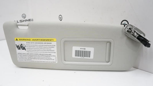 2009-2012 Audi A4 Passenger Right Sun Visor Gray 8K0857552 OEM - Alshned Auto Parts