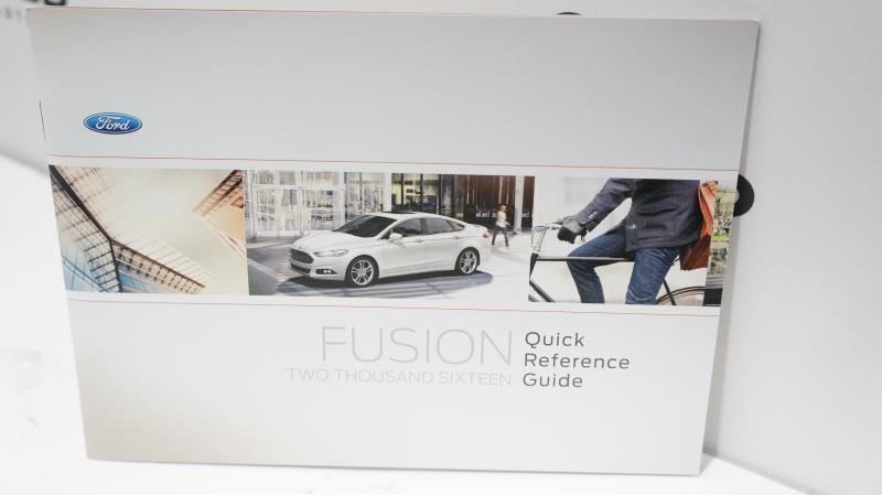 2016 Ford Fusion Owner's Manual Book Set with Case - Alshned Auto Parts