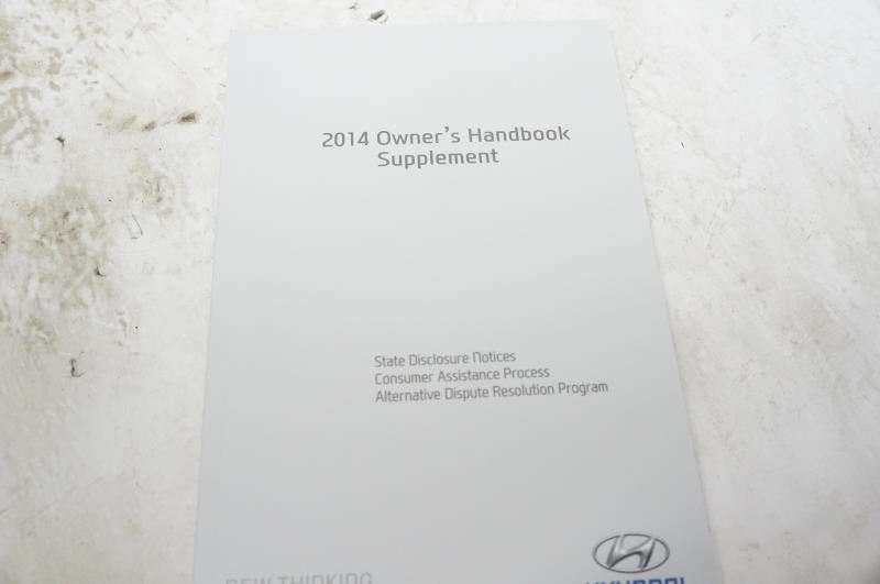 2014 Hyundai Tucson Owner's Manual & Handbook Guide with Case - Alshned Auto Parts