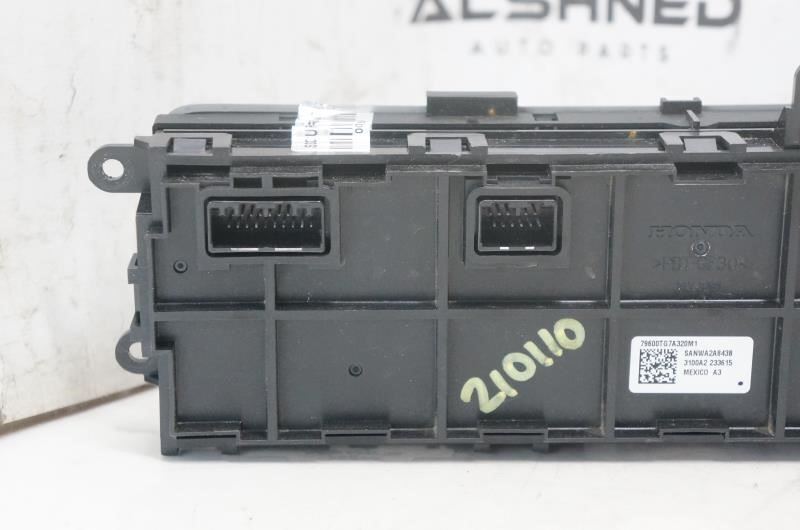 2021 Honda Pilot AC Heater Temperature Climate Control 79600TG7A320M1 OEM - Alshned Auto Parts