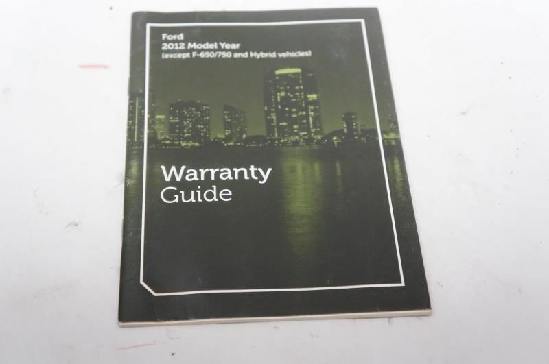 2012 Ford Transit Connect Owner's Guide Book Set with Case - Alshned Auto Parts