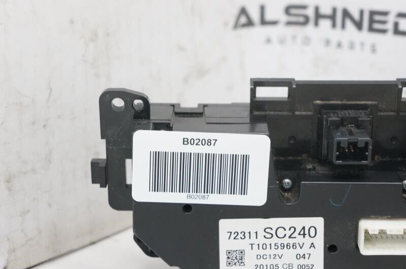 2011-2014  Subaru Impreza AC Heater Temperature Climate Control 72311SC240 OEM - Alshned Auto Parts