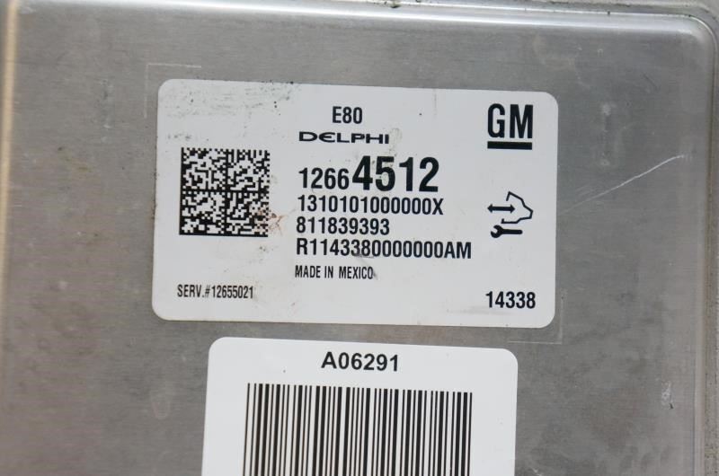 2015 Chevy Colorado 2.5 Engine Computer Control Module ECU ECM 12664512 OEM - Alshned Auto Parts