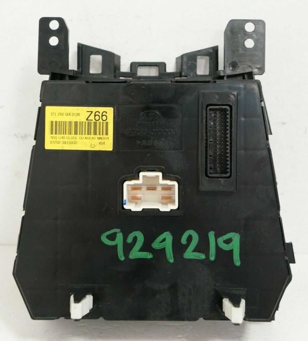 2011-2013 Hyundai Elantra AC/Heater Temperature Control Unit OEM Z66 GHL0138 - Alshned Auto Parts