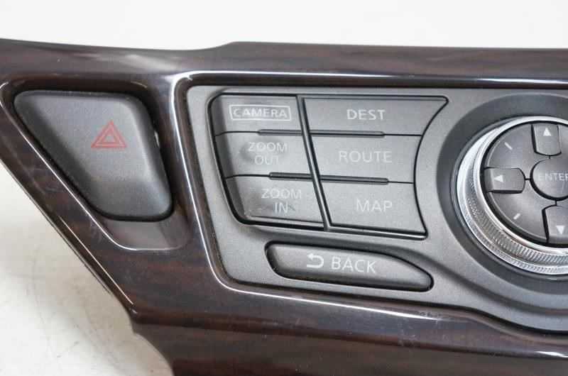 2014 Nissan Pathfinder Dash Navigation Control Panel 3KA6A210252 OEM - Alshned Auto Parts