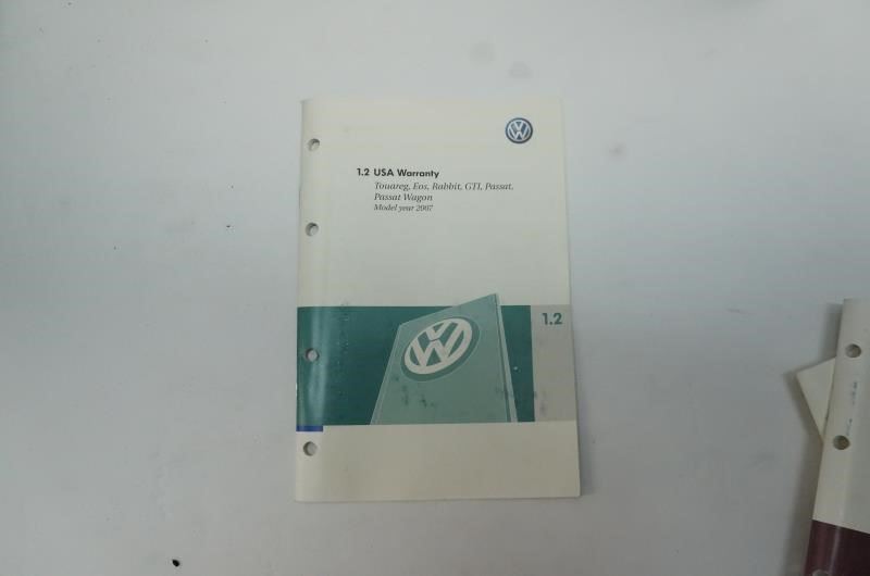 2007 Volkswagen Golf GTI Owner's Manual Book  Case Maintenance - Alshned Auto Parts