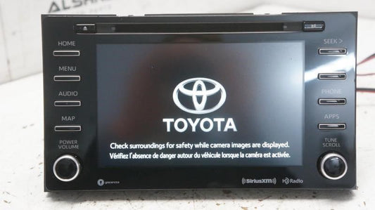 2018 Toyota Sienna AM FM CD MP3 Radio Receiver Display Screen 86140-08190 OEM - Alshned Auto Parts