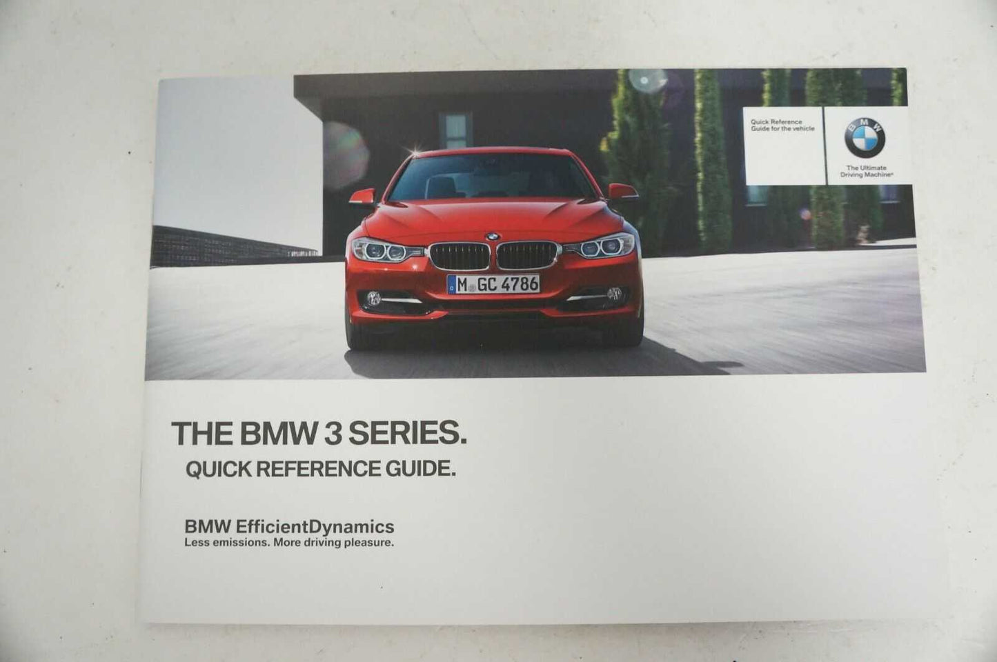 BMW 3 2014 Series Sedan Owners Manual GUIDE BOOK Set with Case navigation - Alshned Auto Parts