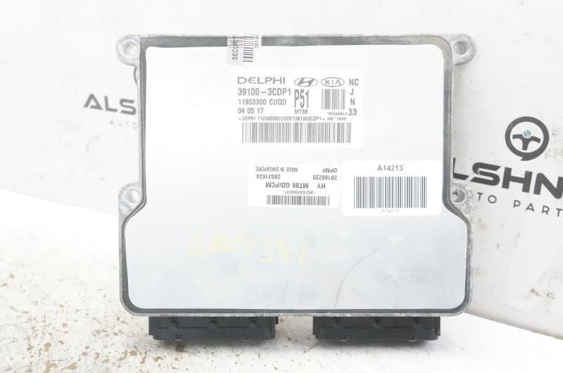 17-2018 Hyundai Santa Fe Engine Computer Control Module ECU ECM 39100-3CDP1 - Alshned Auto Parts