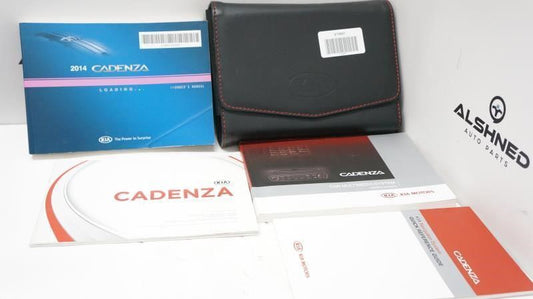 2014 Kia Cadenza Owner's Manual Book Set with Case - Alshned Auto Parts