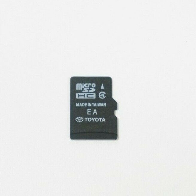 14-16  toyota highlander 4runner navigation micro sd card 86271-0e183 oem - Alshned Auto Parts