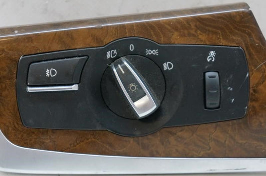 2013 BMW 535I Front Dashboard Left Headlight Switch Trim 9166644 OEM - Alshned Auto Parts