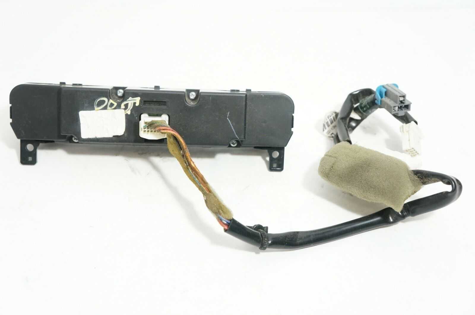 2007 2008 Nissan Maxima Heat A/C Temperature Climate Control OEM 27500 ZK30A Alshned Auto Parts