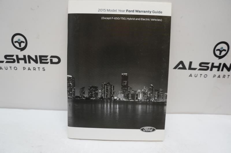 2015 Ford Taurus Owner's Manual Set with Case - Alshned Auto Parts