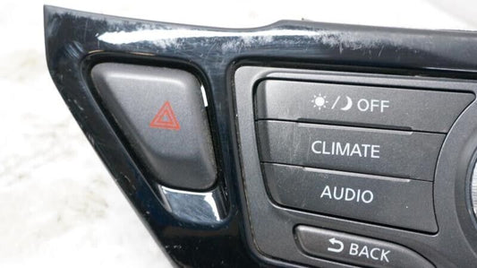 2013-2016 Nissan Pathfinder Audio Climate Info Control Panel 9PJ0A-210260 OEM - Alshned Auto Parts
